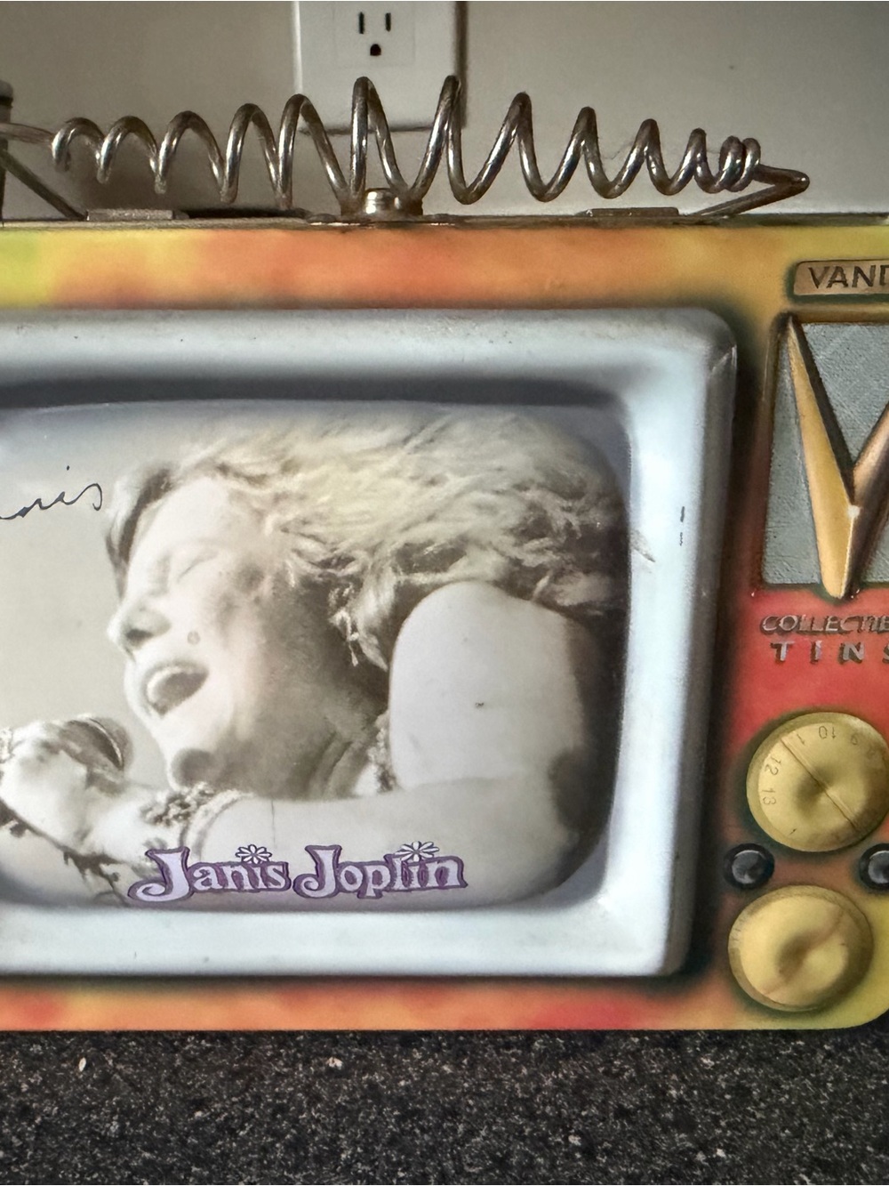 Vintage Janis Joplin Collectible tin
